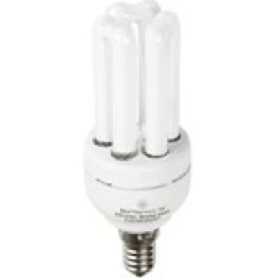 Integrated compact fluorescent lamp 9W E14 230V 480lm WW