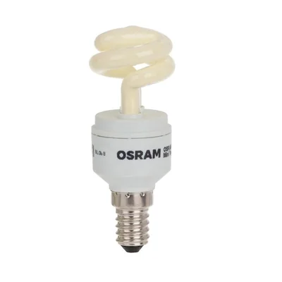 Integrated compact fluorescent lamp DSTAR 5W E14 230V 250lm WW