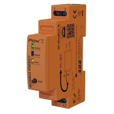 Intégrateur de compteurs d'énergie. MODBUS RTU