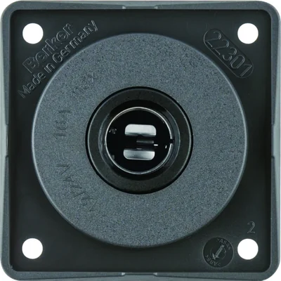 INTEGRO FLOW 12 V car power socket anthracite matt