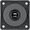 INTEGRO FLOW 12 V car power socket anthracite matt