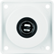 INTEGRO FLOW 12 V car power socket, snow-white gloss