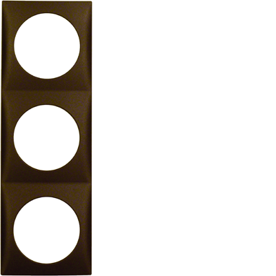 INTEGRO FLOW 3-fold brown matte frame