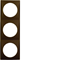 INTEGRO FLOW 3-fold brown matte frame