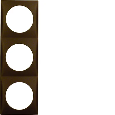 INTEGRO FLOW 3-fold brown matte frame
