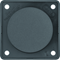 INTEGRO FLOW Anthracite matte end cap