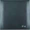 INTEGRO FLOW Anthracite matte frame with a cover with "IP44" imprint