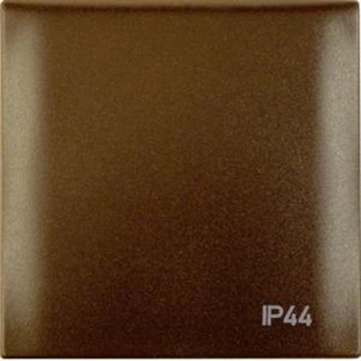 INTEGRO FLOW Brown matte frame with cover with "IP44" imprint