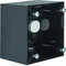 INTEGRO FLOW Caja individual de superficie, alto brillo, negro