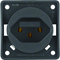 INTEGRO FLOW Earthed socket "Switzerland" type 13 anthracite matt