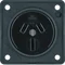 INTEGRO FLOW Grounding socket "Australia" black