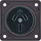 INTEGRO FLOW Grounding socket "Australia" brown