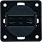 INTEGRO FLOW Grounding socket "Italy" black