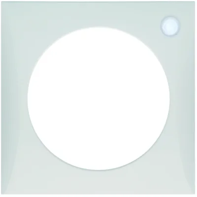 INTEGRO FLOW Montura única con lente brillante blanco nieve