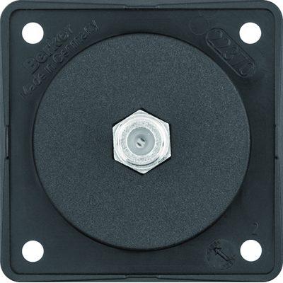 INTEGRO FLOW SAT antenna connection socket, matt black