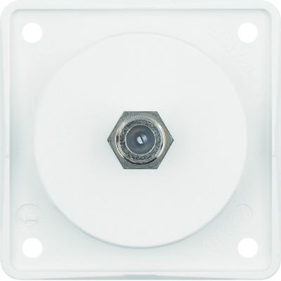 INTEGRO FLOW SAT antenna connection socket snow-white matte