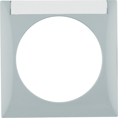 INTEGRO FLOW Single-frame frame with description field, glossy gray