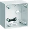INTEGRO FLOW Single high snow-white surface-mounted box