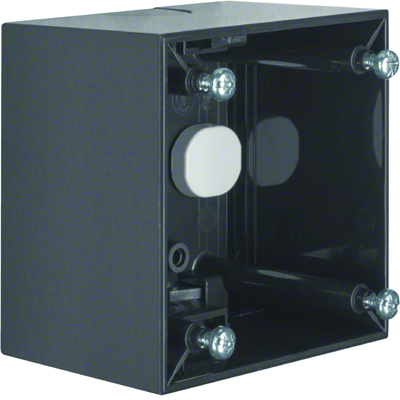 INTEGRO FLOW Single high wall-mounted box, anthracite