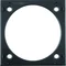 INTEGRO FLOW Surface-mounted spacer ring, anthracite gloss