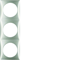 INTEGRO FLOW Triple frame, matt chrome