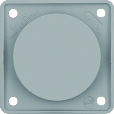 INTEGRO FLOW/CLASSIC Gloss gray end cap
