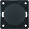 INTEGRO FLOW/PURE Interrupteur universel anthracite mat