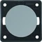 INTEGRO FLOW/PURE Push-button switch glossy grey