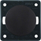INTEGRO FLOW/PURE Push-button switch, normally open, matt brown