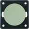 INTEGRO FLOW/PURE Rock switch 2-pole, varnished stainless steel
