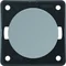 INTEGRO FLOW/PURE Rocker switch 2-pole glossy grey