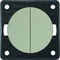 INTEGRO FLOW/PURE Serial multi-switch, stainless steel, varnished