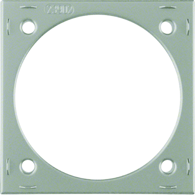 INTEGRO FLOW/PURE Surface-mounted spacer ring matt chrome