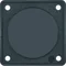 INTEGRO FLOW/PURE Tappo nero lucido