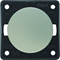 INTEGRO FLOW/PURE Universal switch plate, matt chrome, varnished