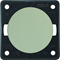 INTEGRO FLOW/PURE Universal switch plate, varnished stainless steel