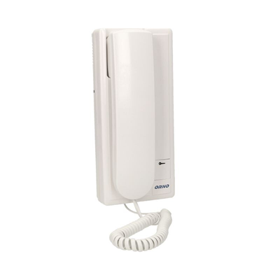 Intercom uniphone for expanding FOSSA series sets, white