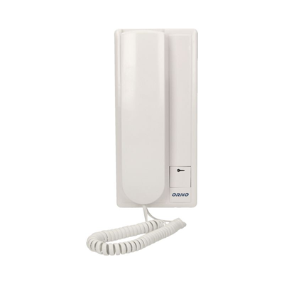 Intercom uniphone for expanding FOSSA series sets, white