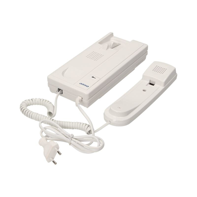 Intercom uniphone for expanding FOSSA series sets, white