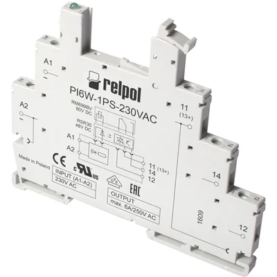 Інтерфейсне реле PI6W-1PS-12/24VDC 1P 12/24 В пост. струму