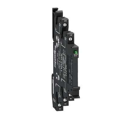 Інтерфейсне реле Zelio Relay LED, 1 перемикач/вихід 6A, 24 В змінного/постійного струму