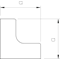 Internal corner WDK 10X30