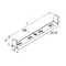 Internal trough hanger width 28mm height 58mm