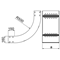 Internal vertical arch width 500mm height 160mm