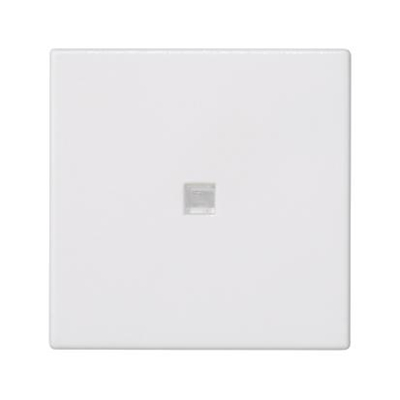 Interrupteur à bascule K45 45x45 interrupteur normalement ouvert avec rétro-éclairage, blanc pur