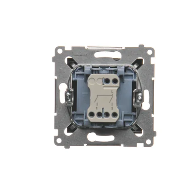 Interrupteur à bougie Simon 54 WMDL-050xxx-049 (module) 10AX, 250 V~, connecteurs rapides ; noir