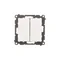 Interrupteur à bougie Simon 55 WMDL-0107xx-111 (module) 10 AX, 250 V~, connecteurs rapides ; blanc mat
