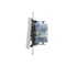 Interrupteur à bougie Simon 55 WMDL-0107xx-114 (module) 10 AX, 250 V~, connecteurs rapides ; gris clair mat