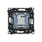 Interrupteur à bougie Simon 55 WMDL-0107xx-116 (module) 10 AX, 250 V~, connecteurs rapides ; graphite mat