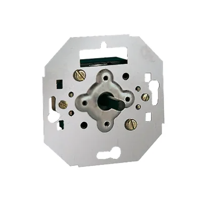 Interrupteur à bouton 0-1-2-3 16A mono-circuit